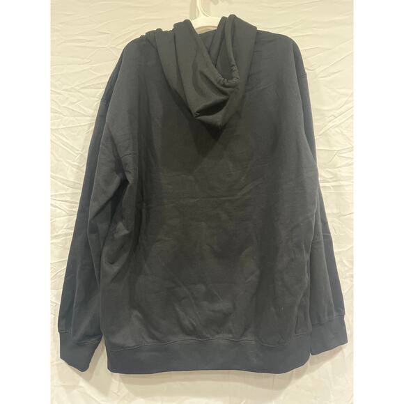 Stay Cool Hoodie Sweatshirt Black Men’s Large Graphic Print Basic Comfort - Picture 4 of 4